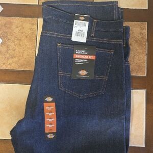 Dickies Men's Blue Regular Fit Jeans NEW With Tags Never Worn.